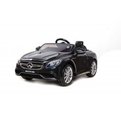 Véhicule électrique noir MERCEDES BENZ S63