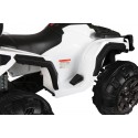 Quad électrique blanc SUPER OFF ROAD ATV