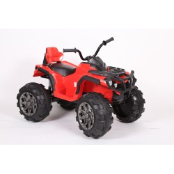 Véhicule électrique pour enfant rouge Style SUPER OFF ROAD ATV F-STYLE ELECTRIC