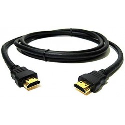 Cable HDMI 1.3 2.0m connectique Or