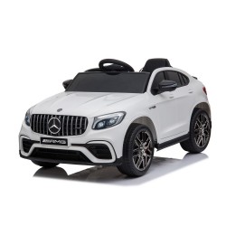 Véhicule électrique blanc MERCEDES BENZ GLC 63S Coupé