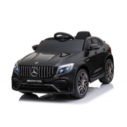 Véhicule électrique noir MERCEDES BENZ GLC 63S Coupé