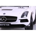 Véhicule électrique pour enfants MERCEDES BENZ SLS AMG blanc