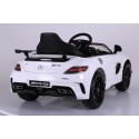 Véhicule électrique pour enfants MERCEDES BENZ SLS AMG blanc