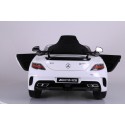 Véhicule électrique pour enfants MERCEDES BENZ SLS AMG blanc