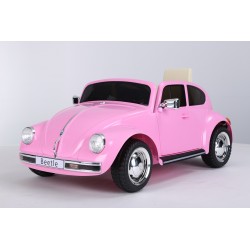 Véhicule électrique rose VOLKSWAGEN COCCINELLE