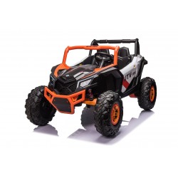 Buggy électrique 2 places FAST AND BABY Orange