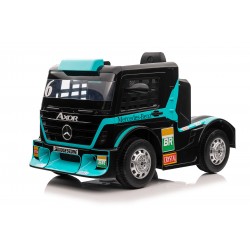 Camion électrique pour enfant MERCEDES BENZ AXOR - 24V - Roues EVA - Prise USB